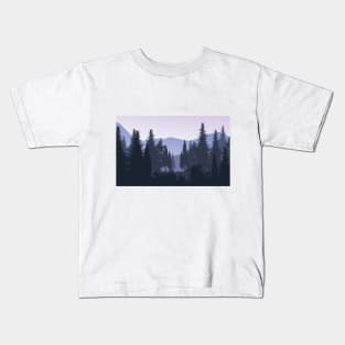 Mountains and Forest Kids T-Shirt